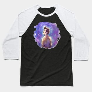 10th Doctor stargazing Baseball T-Shirt